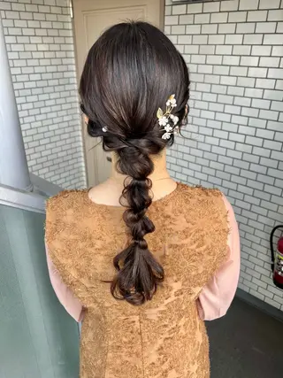 ヘアアレンジ 大人可愛いヘアメイク 💋🧚‍♀️しずかのヘアスタイル