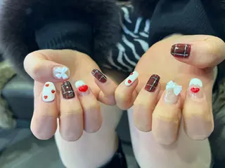 ネイル 海外girl🤎 透明感ベージュmaoのその他イメージ