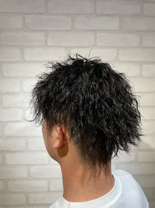 ミディアム パーマ メンズ 🌞谷川 幸也🌞のヘアスタイル