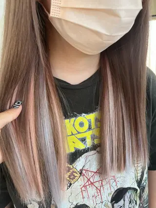 ロング miku/ 透明感カラーのヘアスタイル