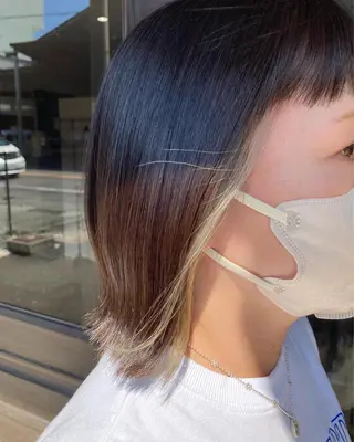 カラー IVERA二刀流⚔️ 横野圭⚔️のヘアスタイル