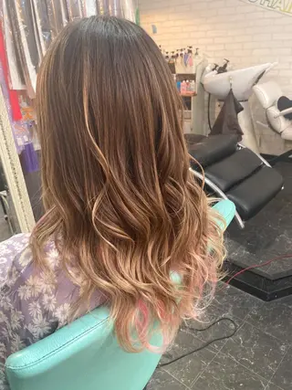 ロング カラー Kimura Shinyaのヘアスタイル