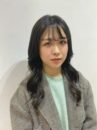 ロング カラー ♡オシャ髪♡AI ✂️newi町田のヘアスタイル