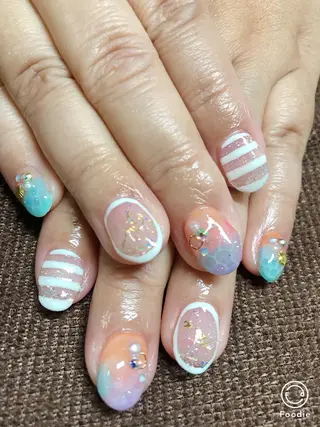 ミディアム ネイル M. KOTOMIのネイルデザイン