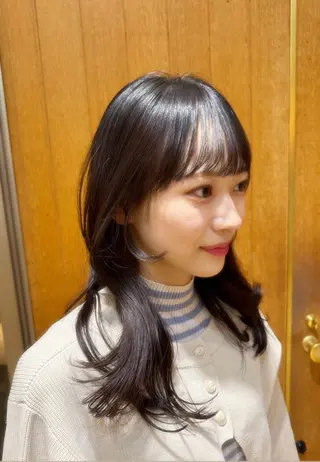 ミディアム 🌱艶髪ストレート✨ 🦖せりか🦖のヘアスタイル