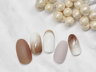 ネイル ネイルPetit Ribbonのネイルデザイン