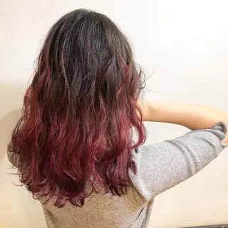 ロング カラー ヘアアレンジ AUBE HAIRazul吉祥寺所属・綺麗な髪質にしたい方 限定🌈清水　祥のヘアスタイル