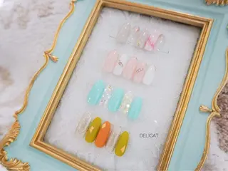 ネイル 【DELICAT】 溝の口店　KUMIのネイルデザイン