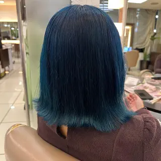 ミディアム 羽エクステ/シール エクステ/横浜駅5分のヘアスタイル