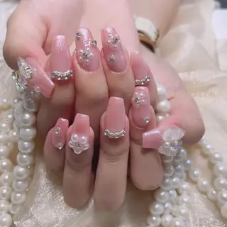 ネイル 💎CC・NaNa 韓国風ネイル🌙Cのネイルデザイン