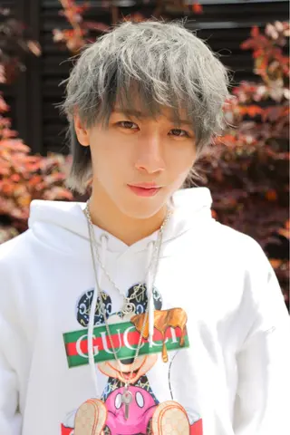 ショート カラー メンズ メンズパーマ メンズ特化ryoのヘアスタイル