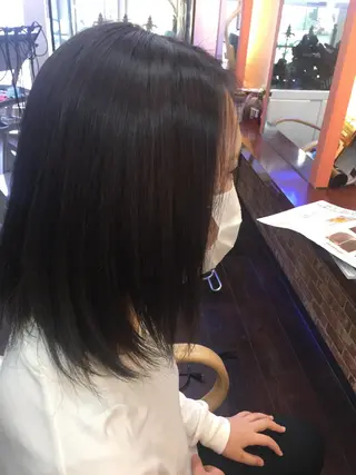 カラー パーマ 桧山 真のヘアスタイル