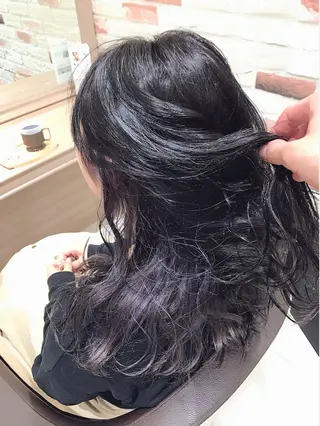ロング 新宿 木下拓哉のヘアスタイル