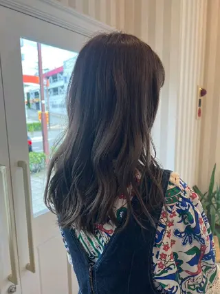 ロング GRITTERs 泉中央店所属・ロング/小顔レイヤー /カットモデル泉中央のヘアスタイル