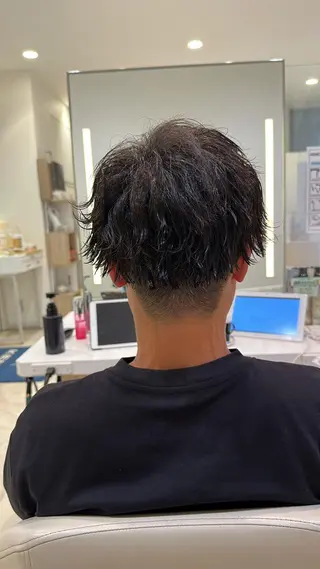 パーマ メンズ 波巻パーマ/毛流れ パーマ☘️りゅうせいのヘアスタイル