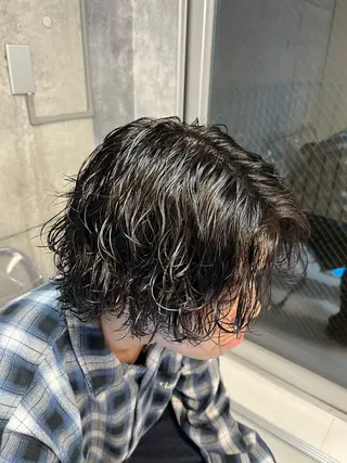 パーマ メンズ メンズ特化/パーマ/ 骨格矯正カット/真人のヘアスタイル