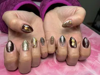 ミディアム hs nail salonのネイルデザイン