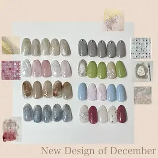 ネイル ショートネイル専門店フェルンヴェー所属・ショートネイル専門店 フェルンヴェー代々木のネイルデザイン