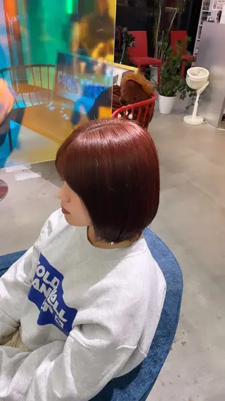 ロング カラー Boxmico. / カカズ コトネのヘアスタイル