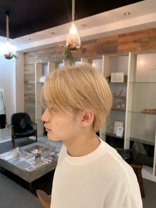 カラー メンズ 髪質改善/ストレート パーマ長久手/ひかるのヘアスタイル