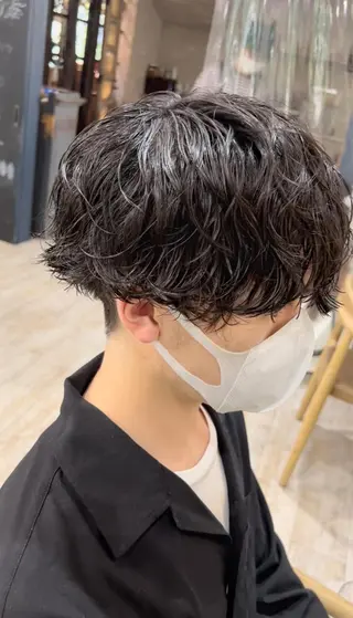 ショート パーマ メンズ メンズStylist 山根慧のヘアスタイル