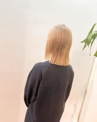 ミディアム カラー つくばUtooe's 副店長　寺沢颯のヘアスタイル