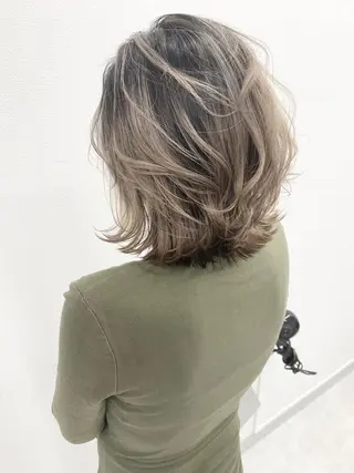 ミディアム カットモデル募集🌈 北千住のヘアスタイル