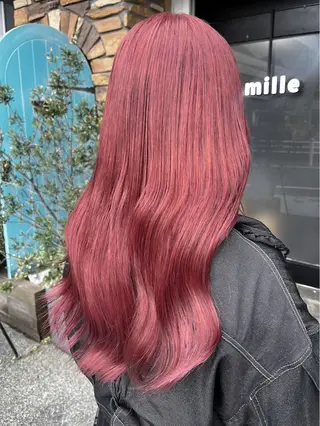 ロング カラー ハイトーン/韓国風/ 艶髪/吉祥寺のヘアスタイル