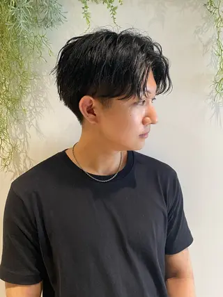 ショート メンズ TONUKOA RUA下北沢店【トヌコア ルア】所属・丸山璃子 /パーマ/レイヤーのヘアスタイル