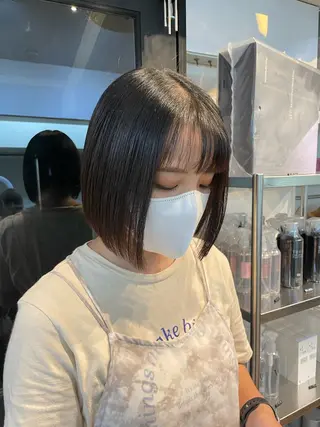 ショート yu-kaハッシュ カット/韓国レイヤーのヘアスタイル