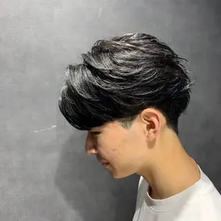 ショート パーマ指名率No1 メンズ特化ケイトのヘアスタイル