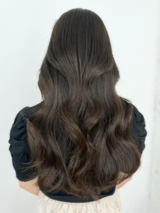 セミロング カラー ITbyALBUM 八王子店のヘアスタイル