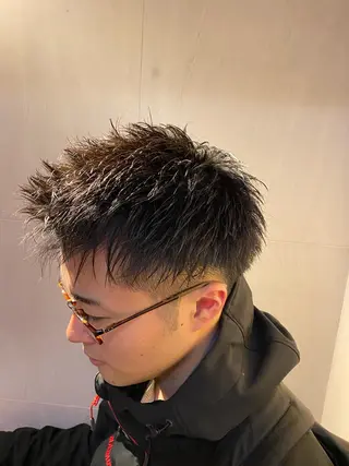 ショート メンズ ヒロ銀座 BARBAR SHOP 新宿所属・土井 康永のヘアスタイル