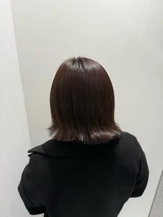 ミディアム カラー 大人っぽ暗髪レディ 🩶takuto🩶のヘアスタイル