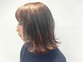 ショート カラー 透明感ハイライト◎ 伊藤夏海のヘアスタイル