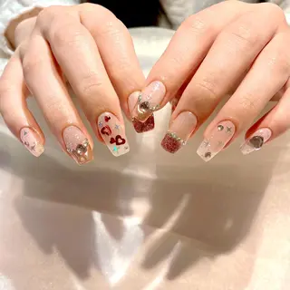 ネイル 新井 ひなののネイルデザイン
