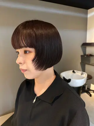 ショート ボブ/艶レイヤー honoka🌀のヘアスタイル