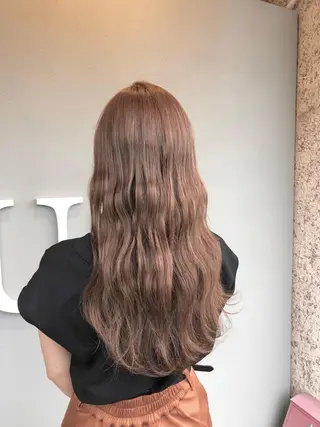 セミロング カラー ヘアアレンジ U&i所属・大塚 貴之のヘアスタイル