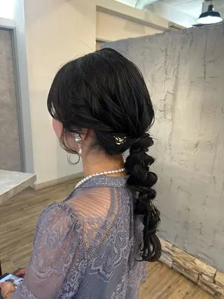 ヘアアレンジ ブリーチ／ヘアセット 🪞🌙minamiのヘアスタイル