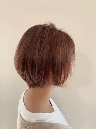 ショート カラー パーマ ヘアアレンジ 加藤 綾華のヘアスタイル