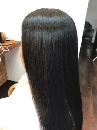 ロング パーマ 桧山 真のヘアスタイル