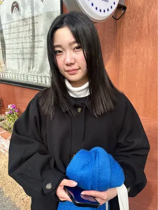 セミロング chapter 問屋町 【チャプター】所属・chapter/ natsumiのヘアスタイル