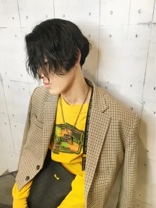 パーマ メンズ 韓・中華美女ヘア 🇰🇷×🇨🇳のヘアスタイル