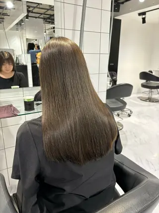 ロング カラー 表参道♡暗髪^ྀི 艶カラー♡アユミのヘアスタイル