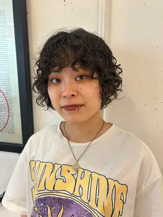 パーマ すずき さくやのヘアスタイル