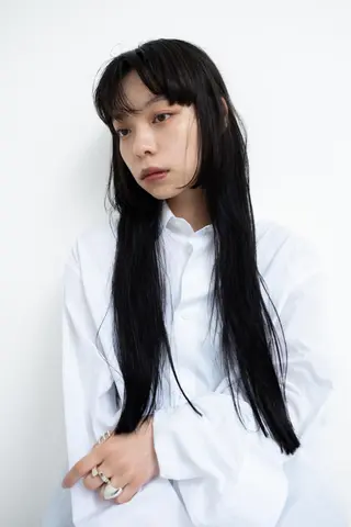 ロング カラー 似合わせウルフ/ レイヤー/山本祐輔のヘアスタイル