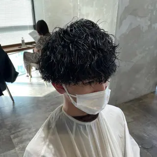 ショート パーマ 渋谷/メンズ特化/ 女子ウケ/FUKAのヘアスタイル