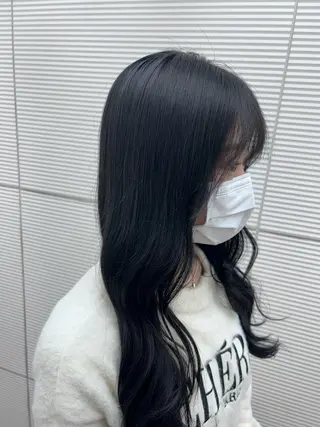 カラー パーマ/艶カラー/ Rukiaのヘアスタイル