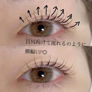 マツエク・マツパ m+eyelash 🩵南森町駅1分🚉のマツエク・マツパデザイン