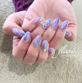 ネイル フルリール 【プライベートサロンのネイルデザイン